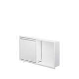 Niche avec porte 12'' x 24''