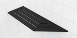 Tablettes de coin 4″ x 12″ pour douches carrelées