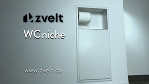 Vidéo de présentation de la niche murale WC Zvelt, version française